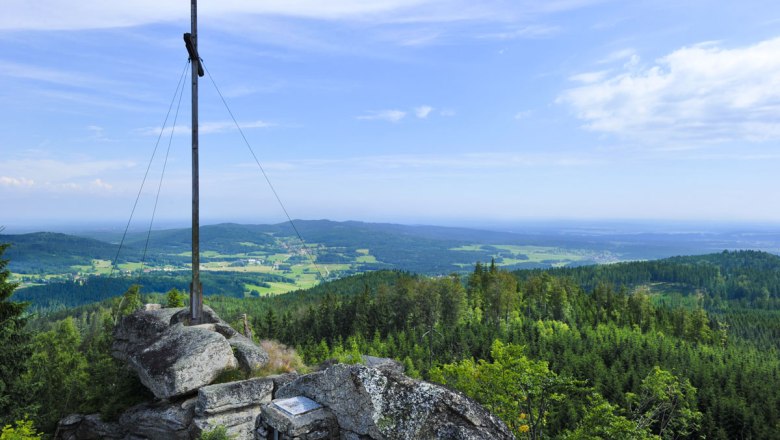 Nebelstein summit cross, © Waldviertel Tourismus/Robert Herbst