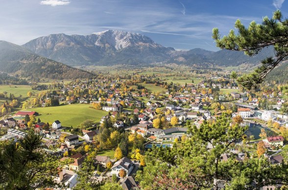 View of Puchberg am Schneeberg, © Wiener Alpen/Franz Zwickl