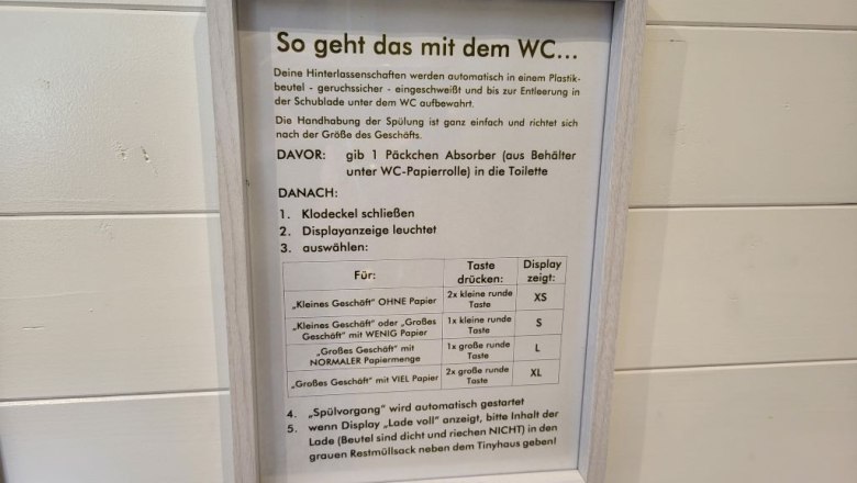 How the toilet works, © Villa to go