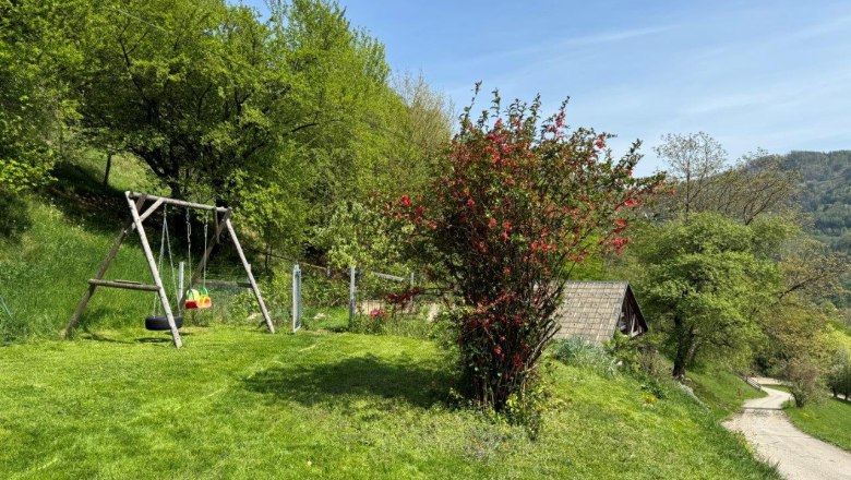 Guest garden at the Gsangerer Hof (1), © Mostviertel Tourismus