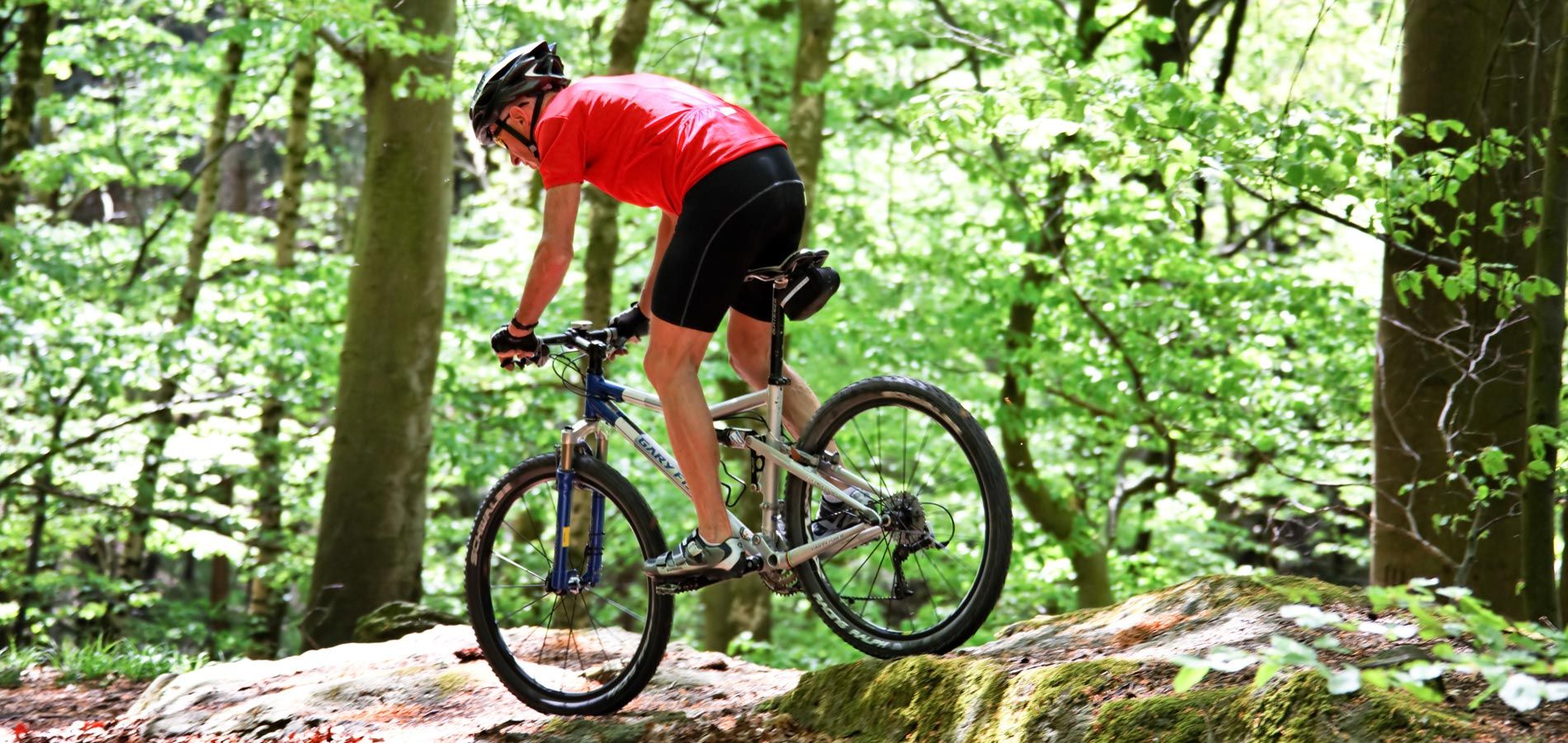 Mountain biking