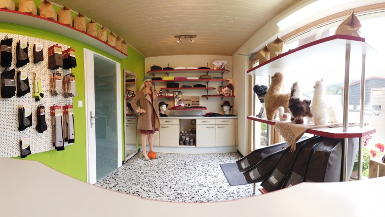 Alpaca garden store in Texingtal, © Alpakagarten Texingtal