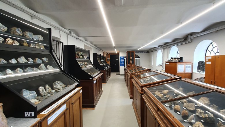 Mineral show depot, &copy; Archiv Krahuletz-Museum