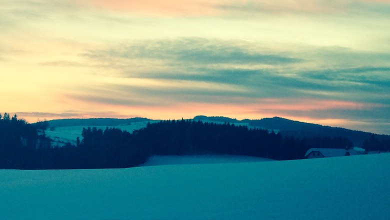 Winter sunset, © 1000 Krauthof