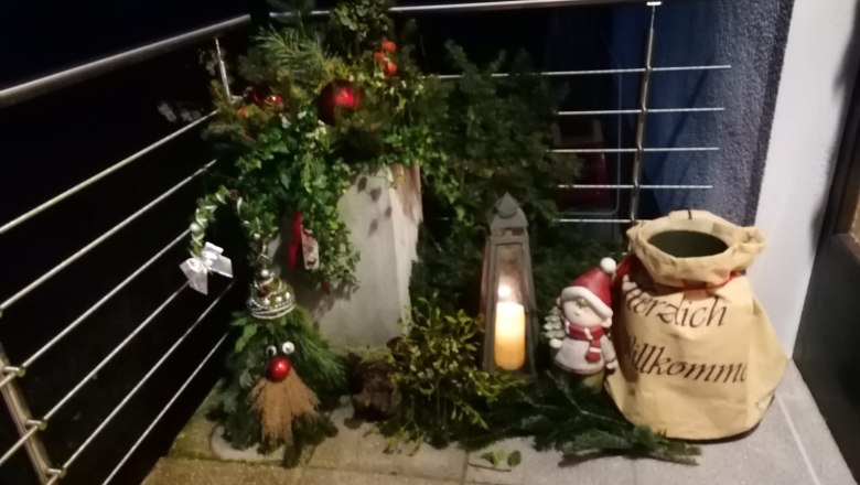 Christmas spirit at the Steiners, &copy; Gertrude Steiner