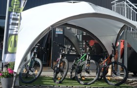 The bike station, © Yukon Wachau Safari