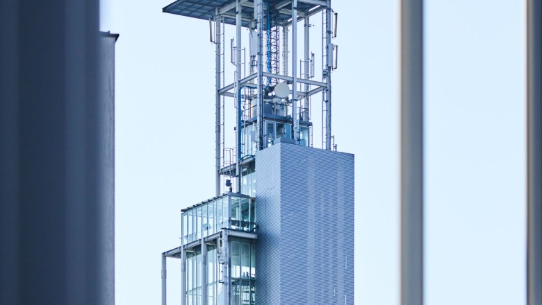 Sound tower in the Landhausviertel, &copy; Rupert Pessl