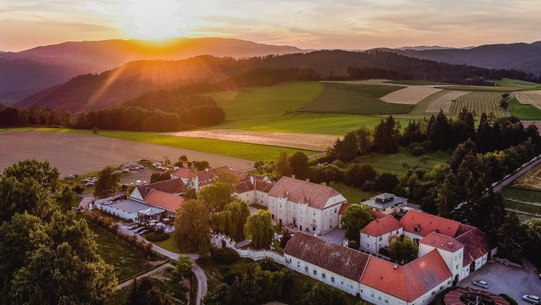 Gurhof Castle from above, © Birgit Pisec