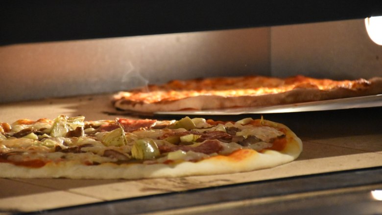 Delicious pizzas at the Osteria zum Kirchenwirt, © Osteria zum Kirchenwirt