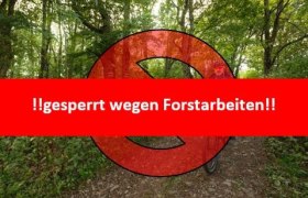 gesperrt wegen Forstarbeiten, © Wienerwald Tourismus/Christoph Kerschbaum