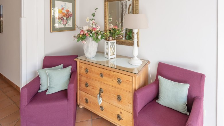 Reception Hotel Garni Donauhof, © Marlies Mandl Donauhof