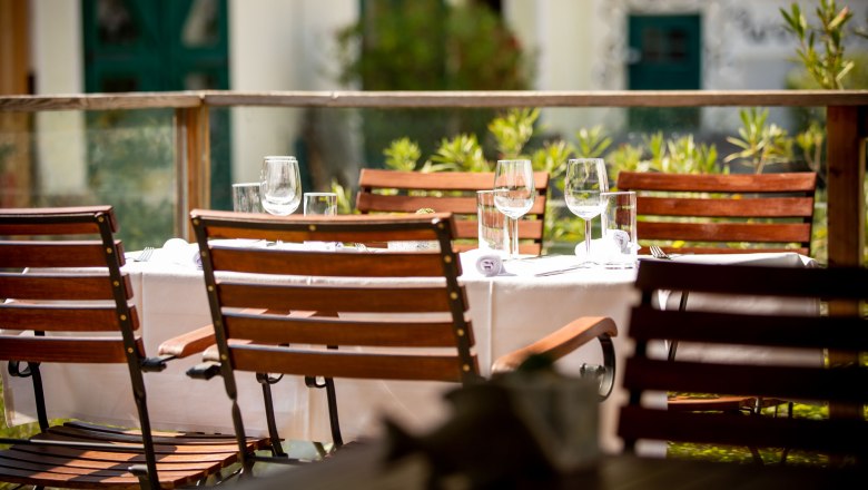 In the garden, © Mühlsteinstube / Christian Husar