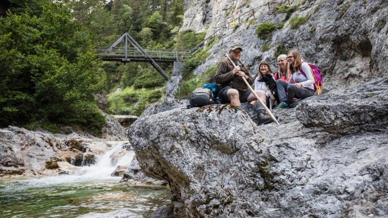 Out and about in the gorges of the Ötscher-Tormäuer Nature Park, © Fred Lindmoser
