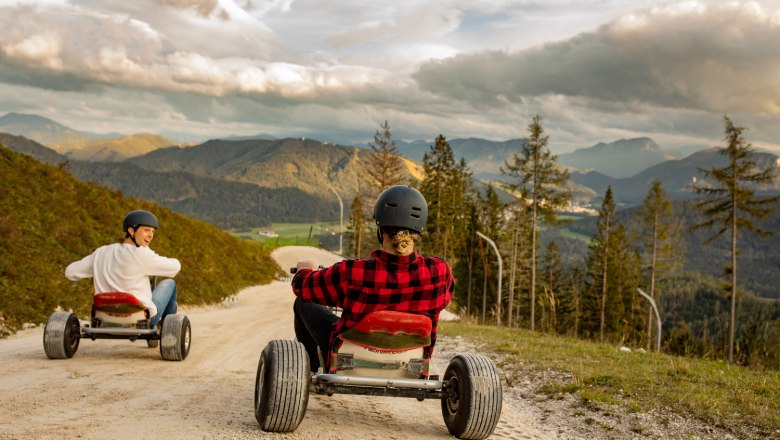 Hurtle down the mountain at top speed in a mountain cart!, © Niederösterreich-CARD/schwarz-koenig.at