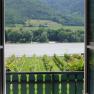 View of the Danube and the vineyards from the balcony, © Familie Machhörndl