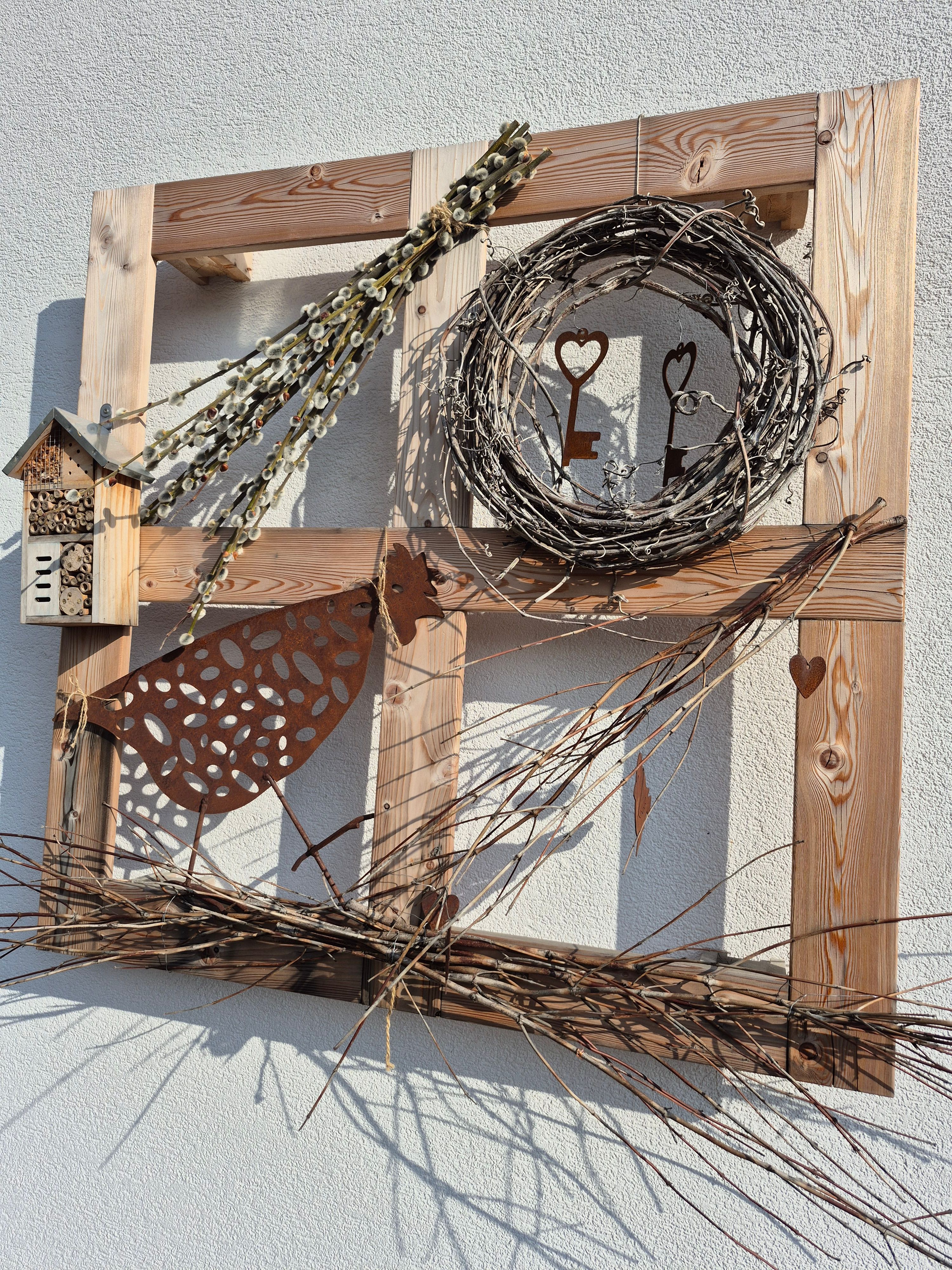 Easter decoration, palm kittens, guest room Messermayer Göttlesbrunn 