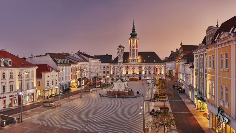 The Town Hall square in St.Pölten, © Michael Liebert