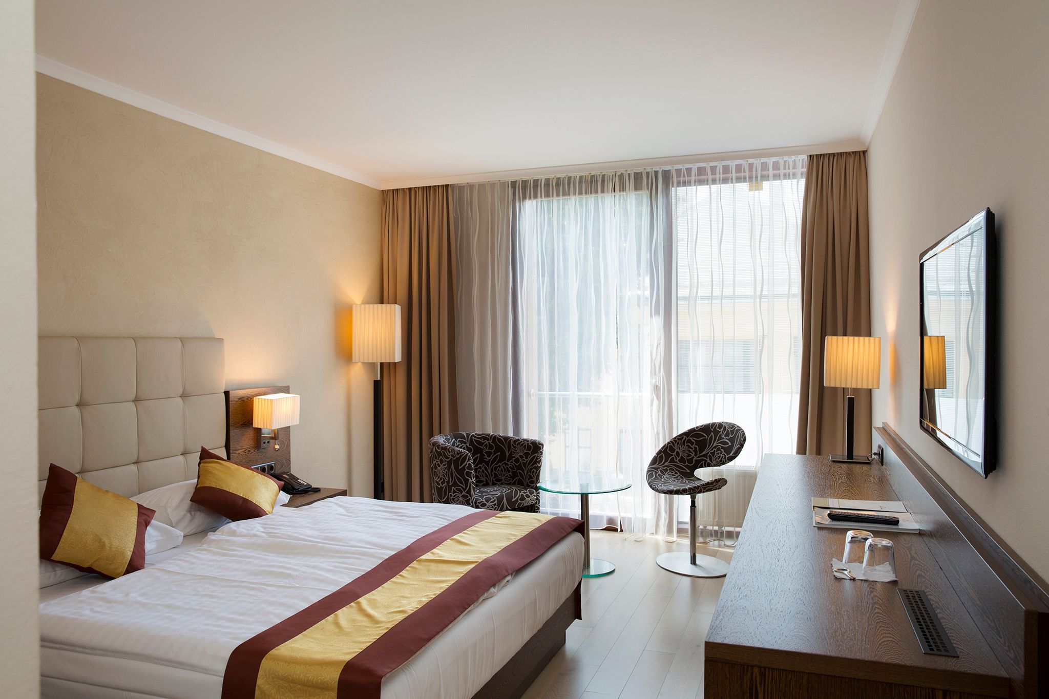 Modern double room