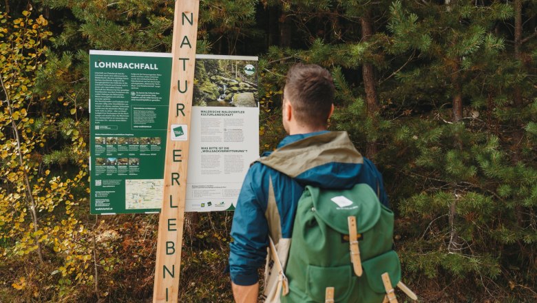 Lohnbach Falls, &copy; Waldviertel Tourismus, Line Sulzbacher