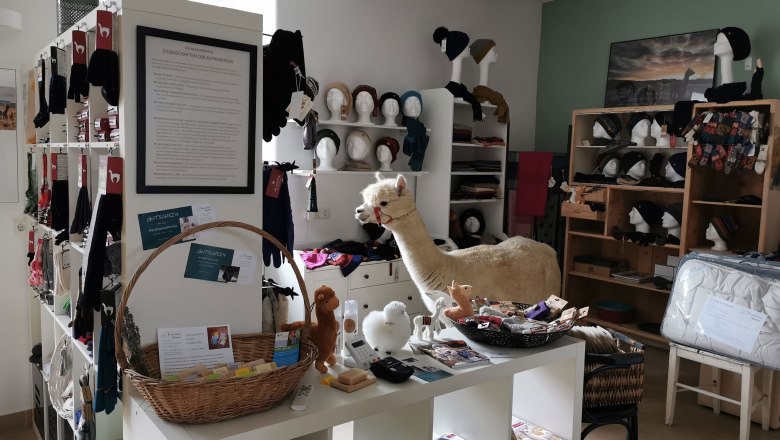 Farm store, © Fuchsteich Alpakas