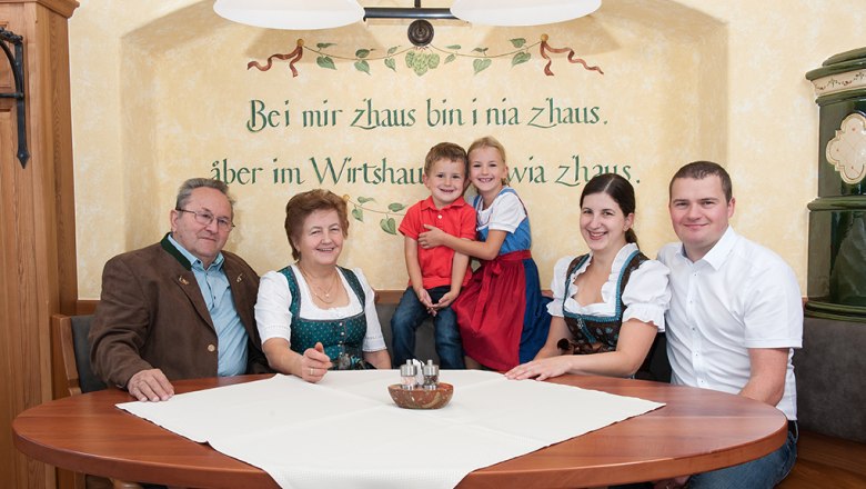 The Mitterböck family, © Christa Flach