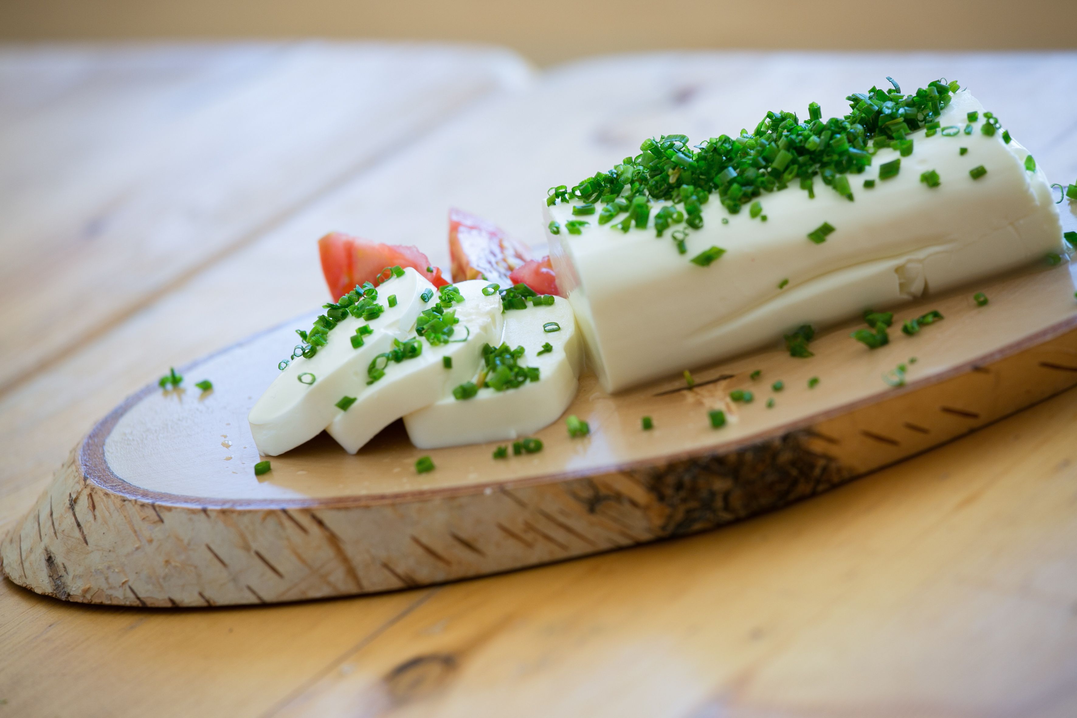 Best with fresh chives: Mostviertler sheep's cheese