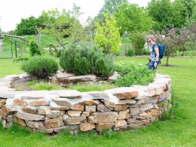 Kr&auml;uterschnecke-Alchemistenpark, &copy; Donau Nieder&ouml;sterreich - Kamptal-Wagram-Tullner Donauraum