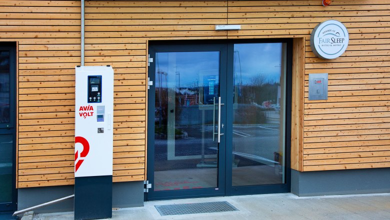 Charging terminal, &copy; Avia Motel Zwettl