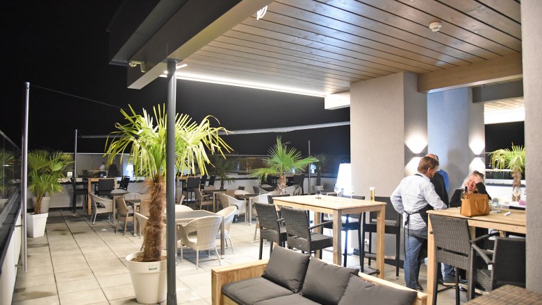 Roof terrace, &copy; Das Alfred