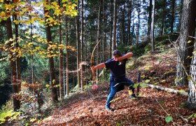 3D archery course, &copy; Peter Aufmesser