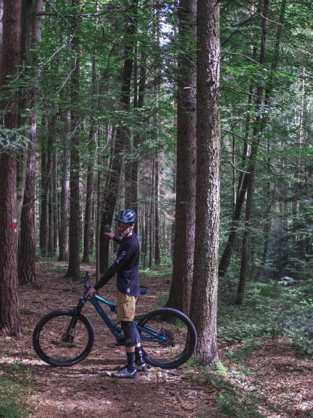 Gravelbiking through the forest, © Jiří Dužár