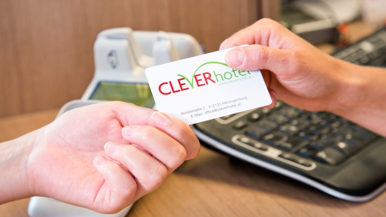 Room card, © Cleverhotel GmbH