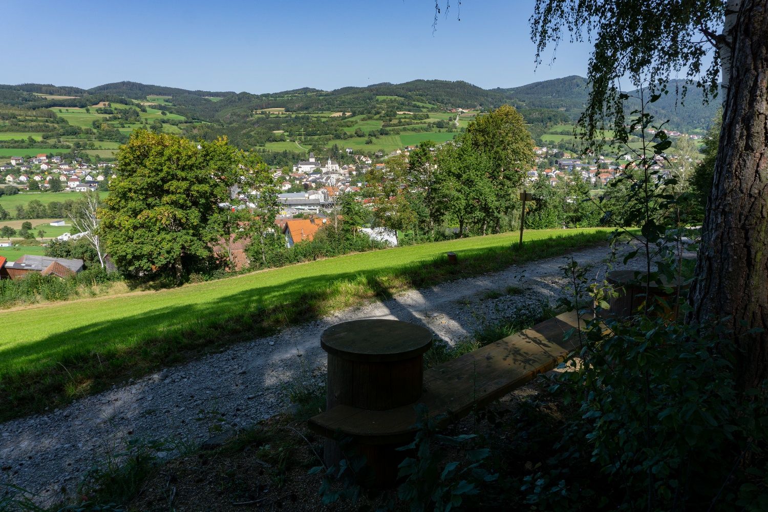 Pömmerstal - view to the Hinterberg and alpine meadow
