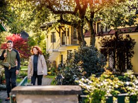 In the garden of Pension Hendling in Klingfurth, &copy; Wiener Alpen in Nieder&ouml;sterreich - Bad Erlach
