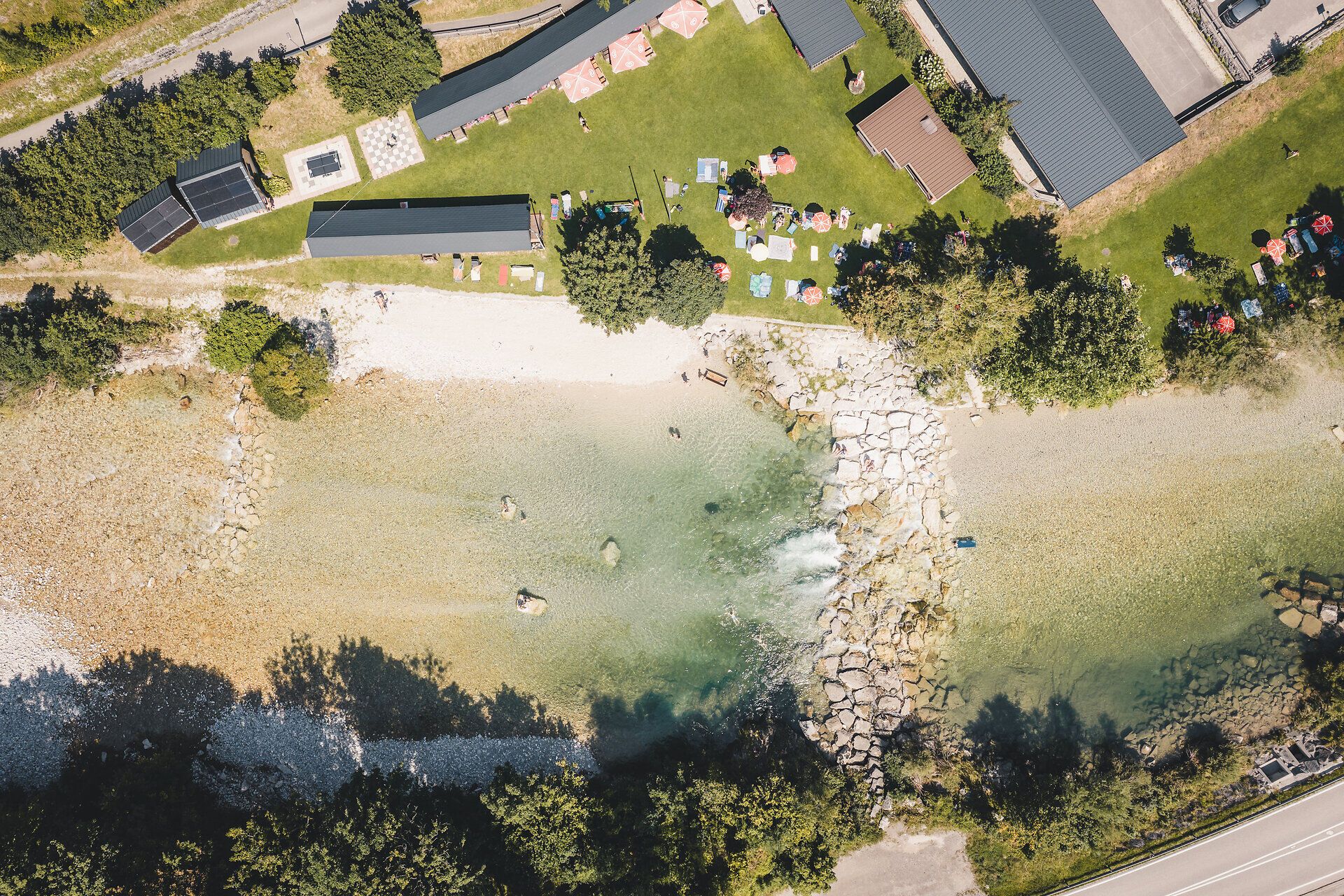Mostviertel, summer, bike, Ybbstal cycle path, Hollenstein an der Ybbs lido