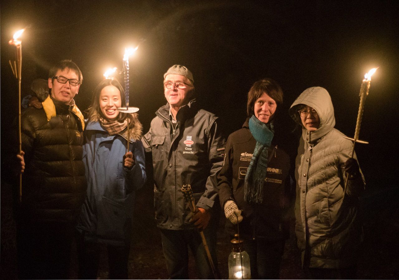torchlight hike