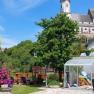 Garden with a view of the church, &copy; Familie Pemmer