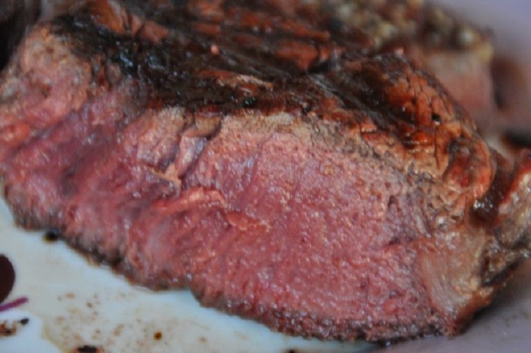 rump steak grill