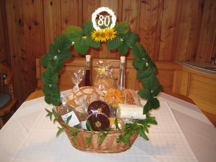 various gift baskets
