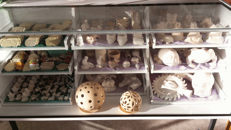 Painting ceramics, © HUKI