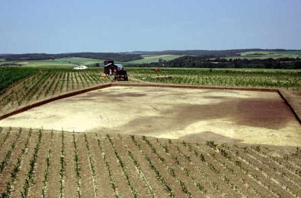 Fortification ditch in Schletz