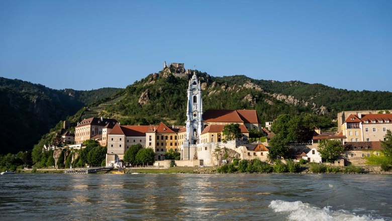 Dürnstein Abbey from the water