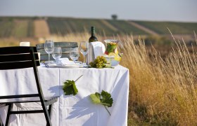 Wine and cuisine in Weinviertel, © Weinviertel Tourismus/ Lammerhuber