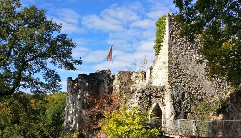 Johannstein castle ruins, © Naturpark Sparbach
