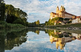 Melk Abbey is part of the UNESCO World Heritage Trail in Wachau, © Michael Liebert