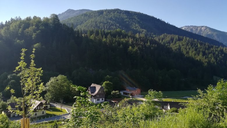 View from the house, &copy; Fam. Bachler