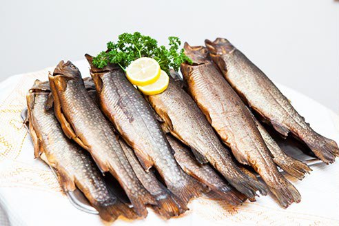 Smoked fish, &copy; Christa Reich