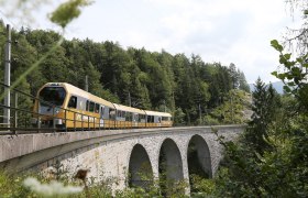 Die Himmelstreppe auf Viadukt, &copy; Mostviertel