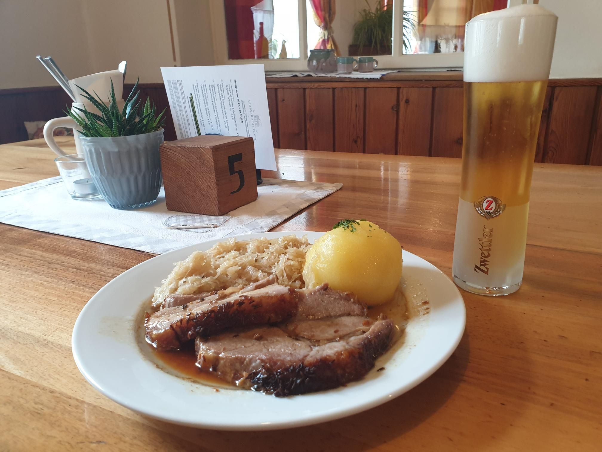 Roast pork