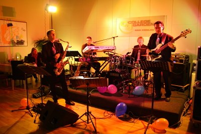 Live band "Primetime" at the College Garden Hotel, &copy; Armin Hermann / College Garden Hotel GmbH